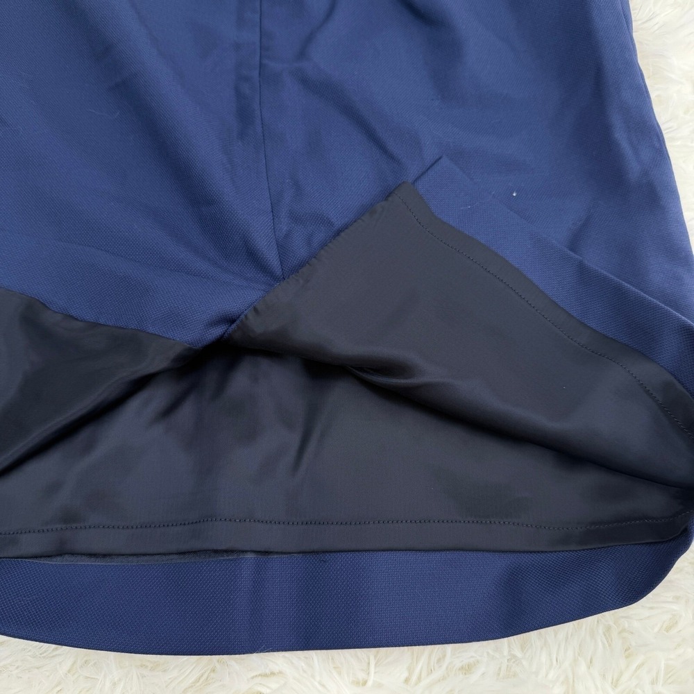 Maureen Gallagher Wool Pencil Skirt Career Office Navy Blue Waist 29 Vintage VTG - Picture 5 of 11